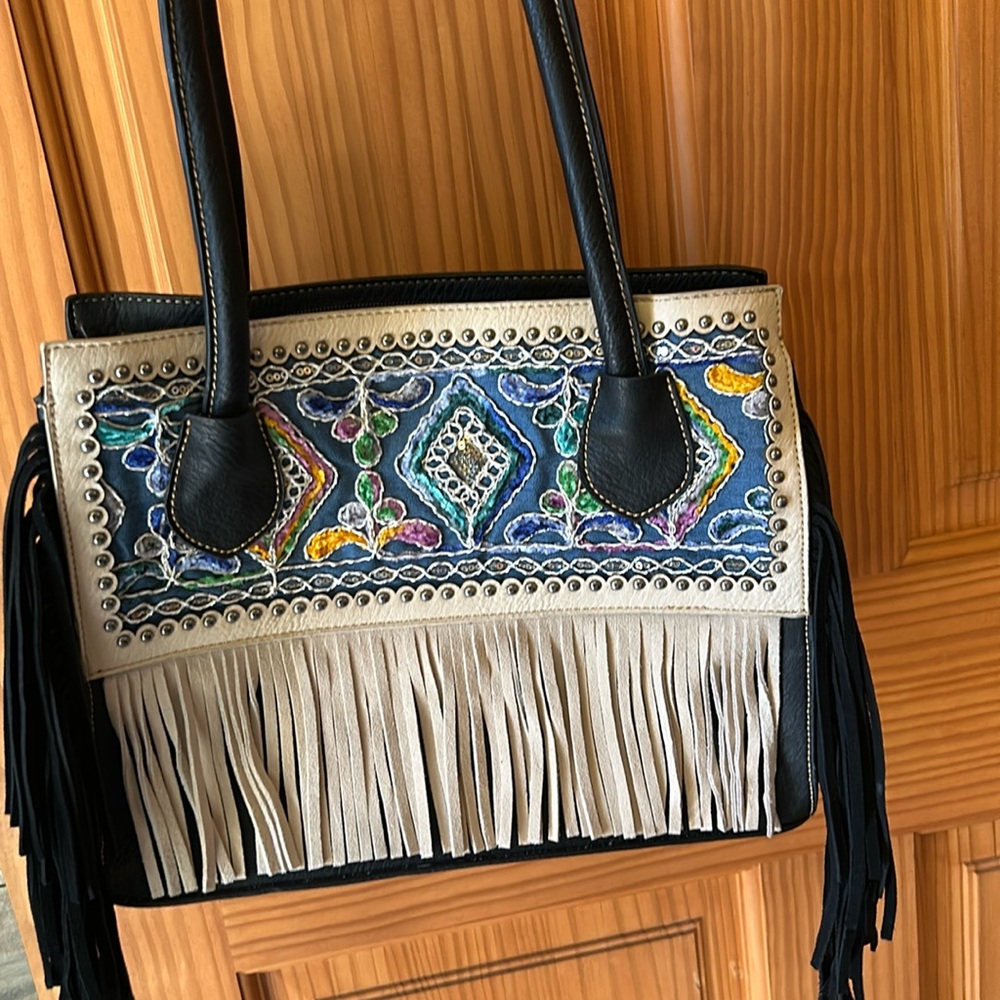 Montana West fringe purse